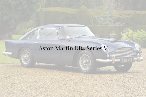 Aston Martin DB4V